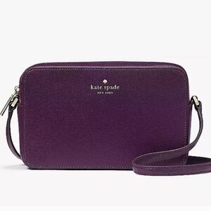 Kate Spade Sienna Crossbody Rip Plum